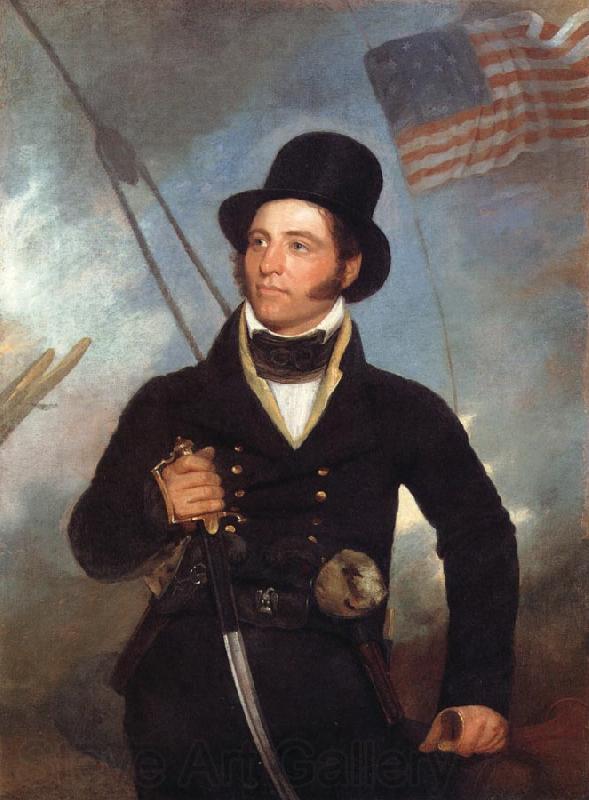 Jarvis John Wesley Portrait of Captaint Samuel C.Reid Norge oil painting art
